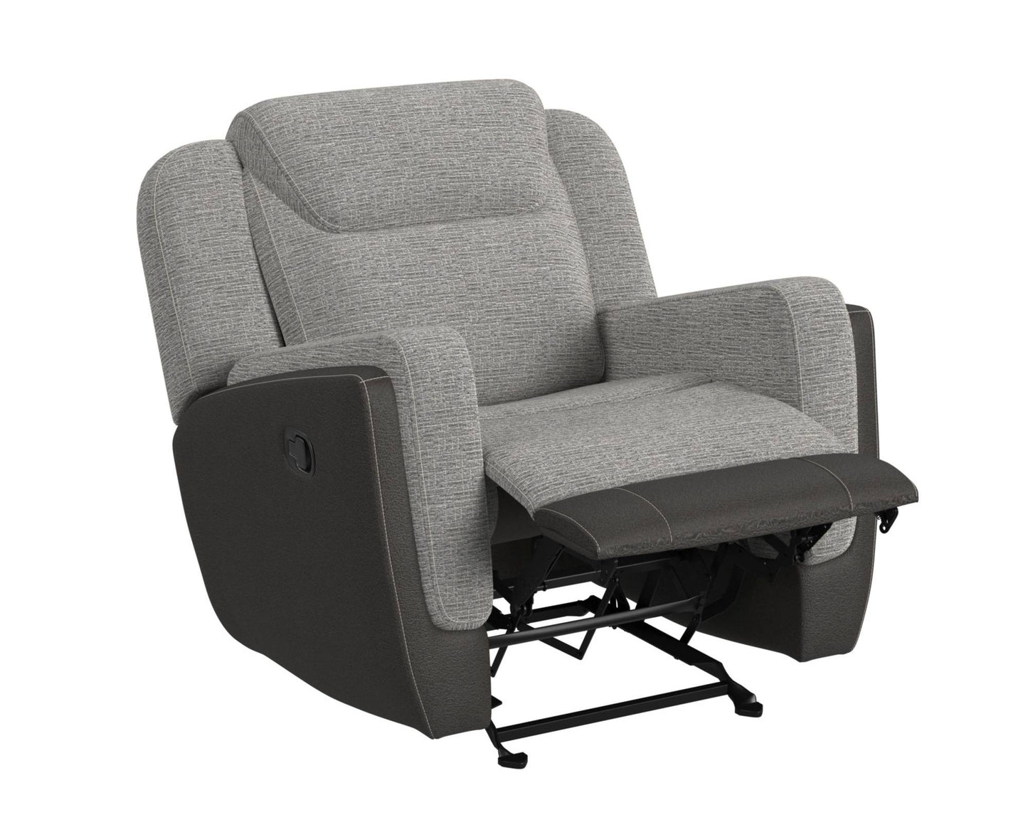 U11550 Hornet Rancho Grey Recliner